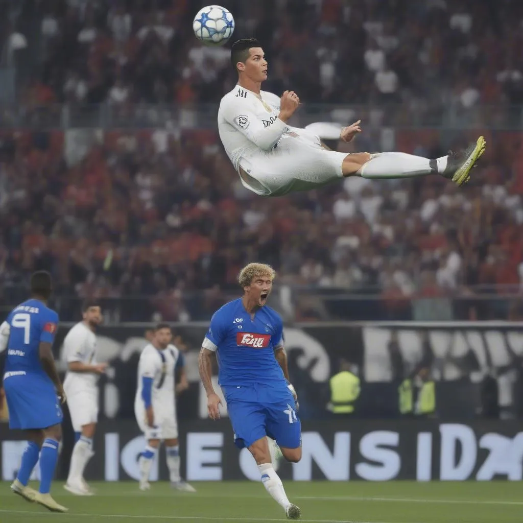 Ronaldo bicycle kick technique analysis