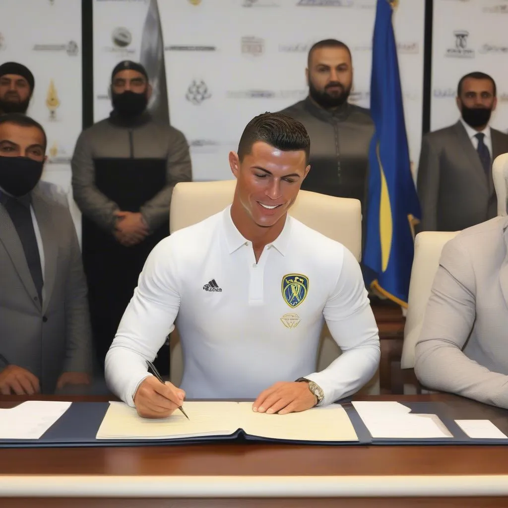 Ronaldo - Gia nhập Al-Nassr: Bước ngoặt mới trong sự nghiệp