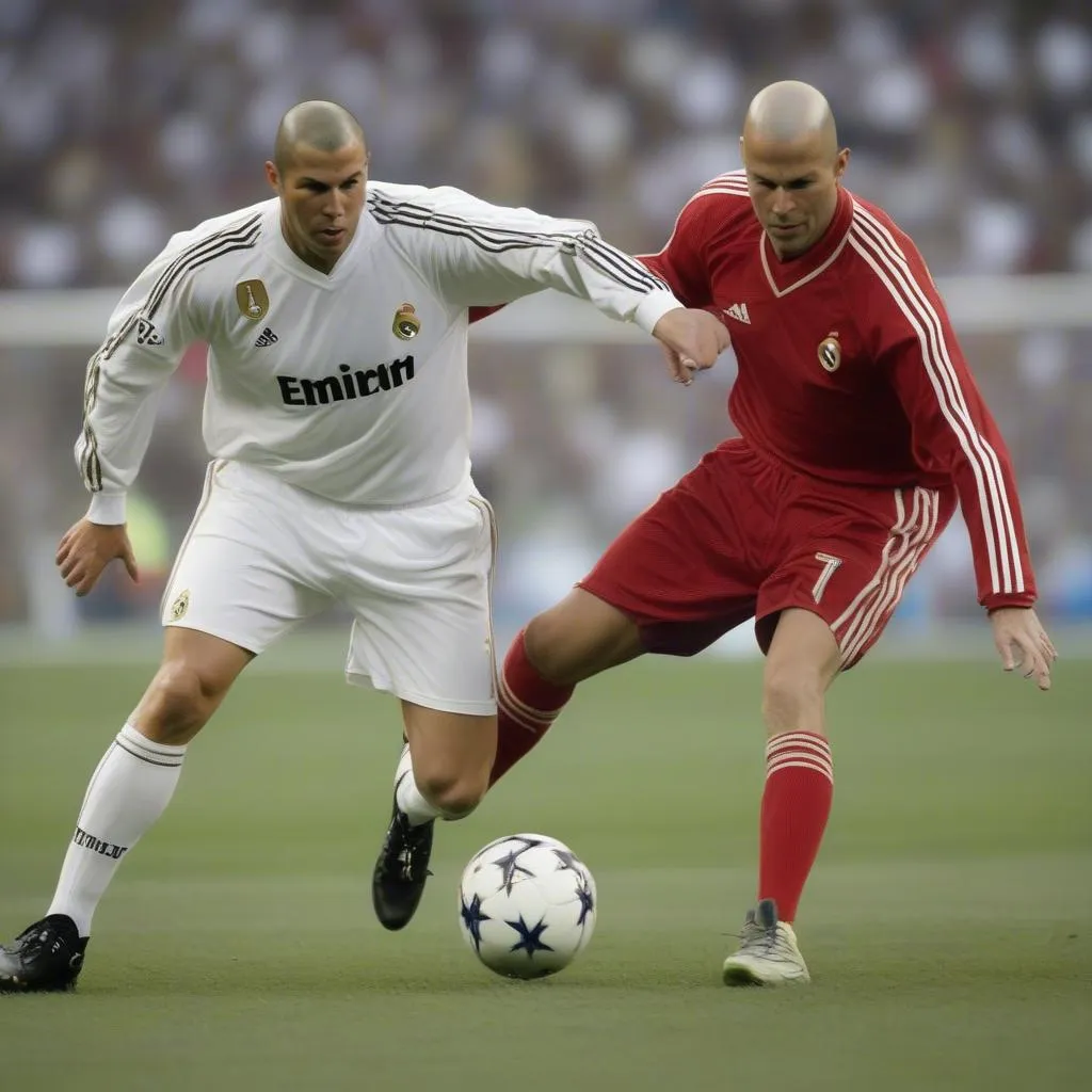 Ronaldo và Zidane cùng chung một đội bóng