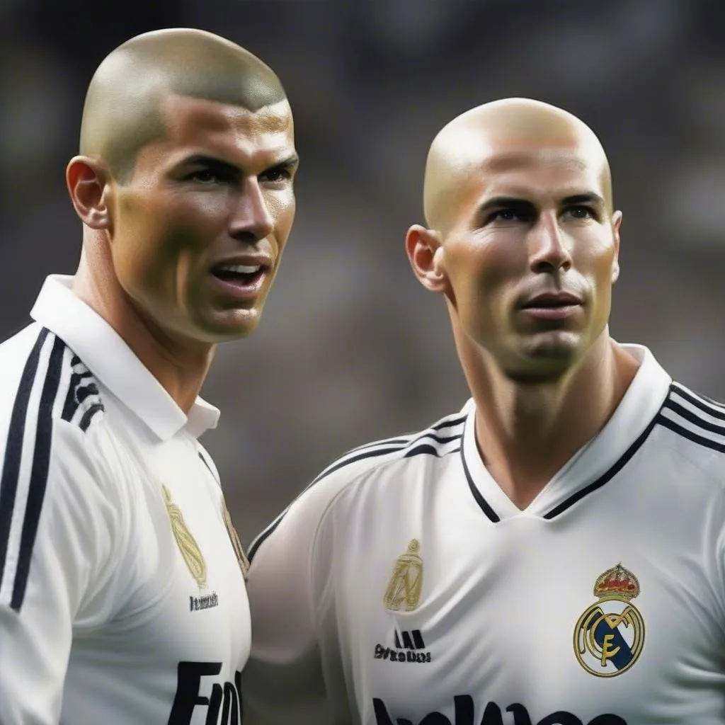 Ronaldo và Zidane, bộ đôi huyền thoại của Real Madrid