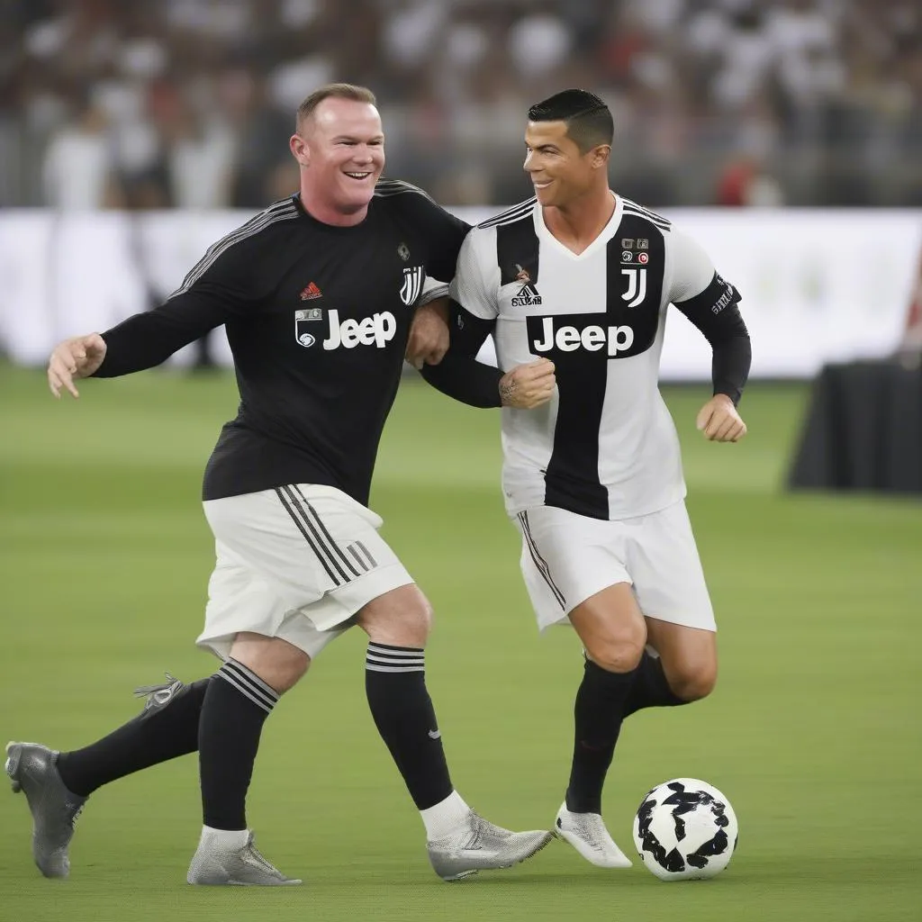 Rooney và Ronaldo đối đầu nhau trong trận giao hữu giữa Juventus và D.C. United