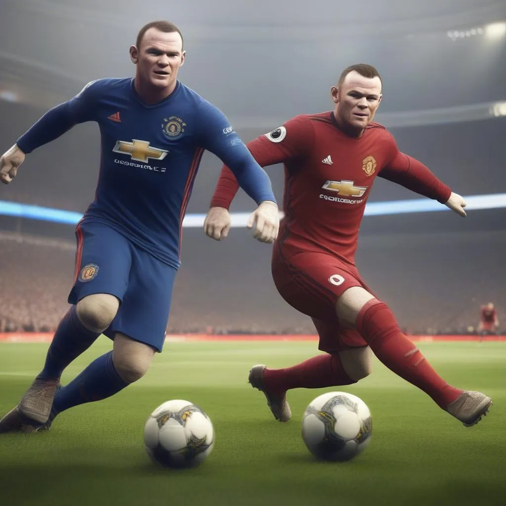 Rooney - Ronaldo FO4: Cặp song sát huyền thoại trên sân cỏ