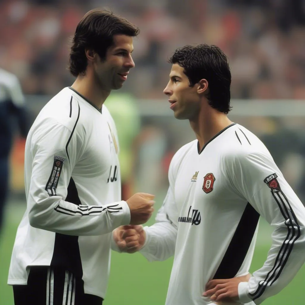 Ruud van Nistelrooy và Cristiano Ronaldo: Hai huyền thoại bóng đá