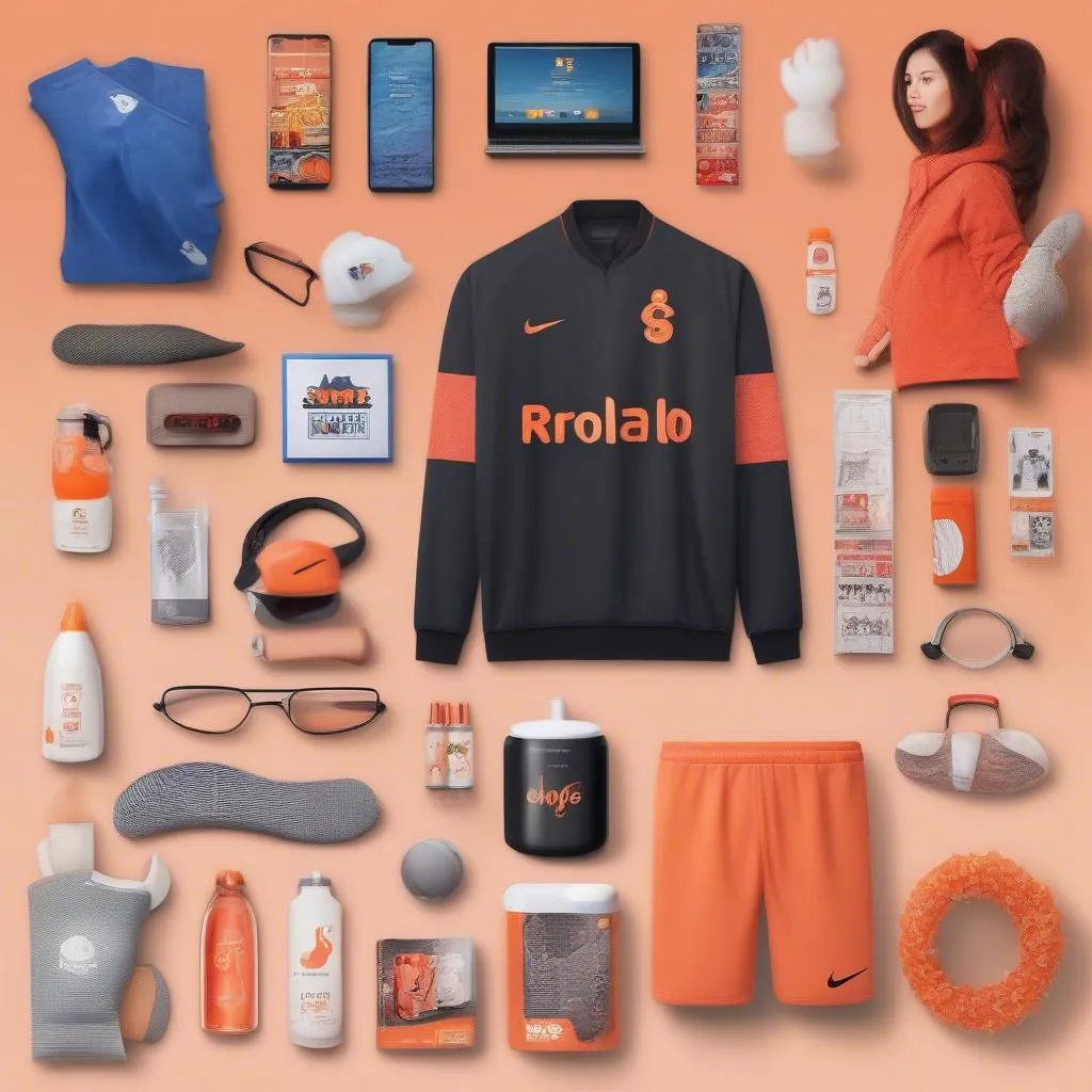 Sản phẩm đa dạng trên Shopee Ronaldo