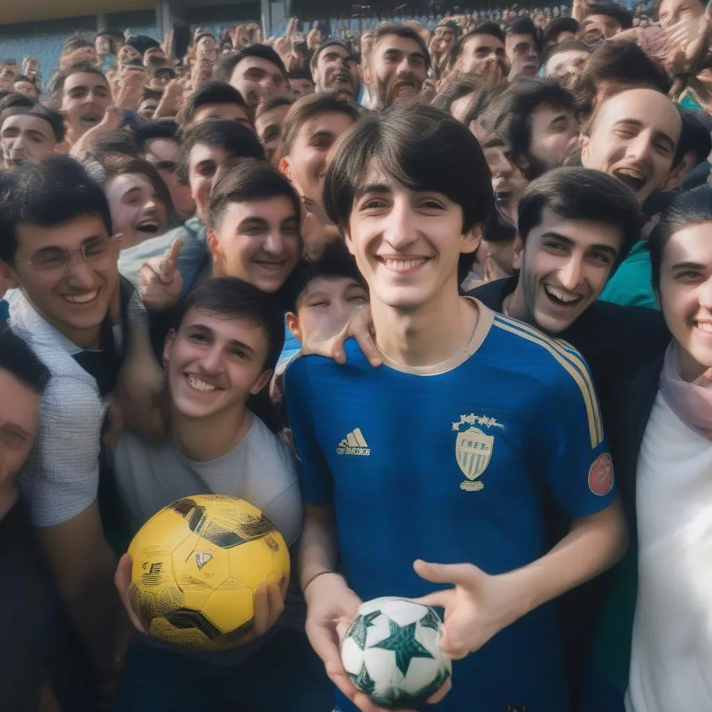 Sardar Azmoun, cầu thủ bóng đá nổi tiếng của Iran, &quot;Iranian Ronaldo&quot;, trên Instagram