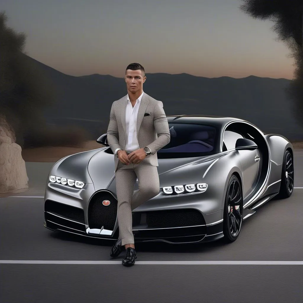 Bugatti Chiron - Siêu xe đắt giá nhất trong bộ sưu tập của Ronaldo