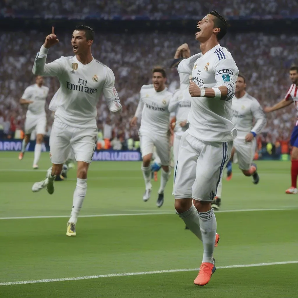 Ronaldo vô địch Champions League với Real Madrid