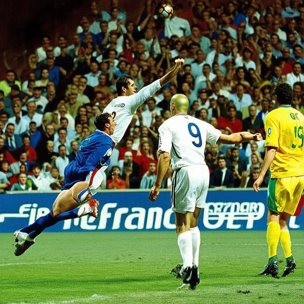 Hình ảnh trận chung kết World Cup 1998