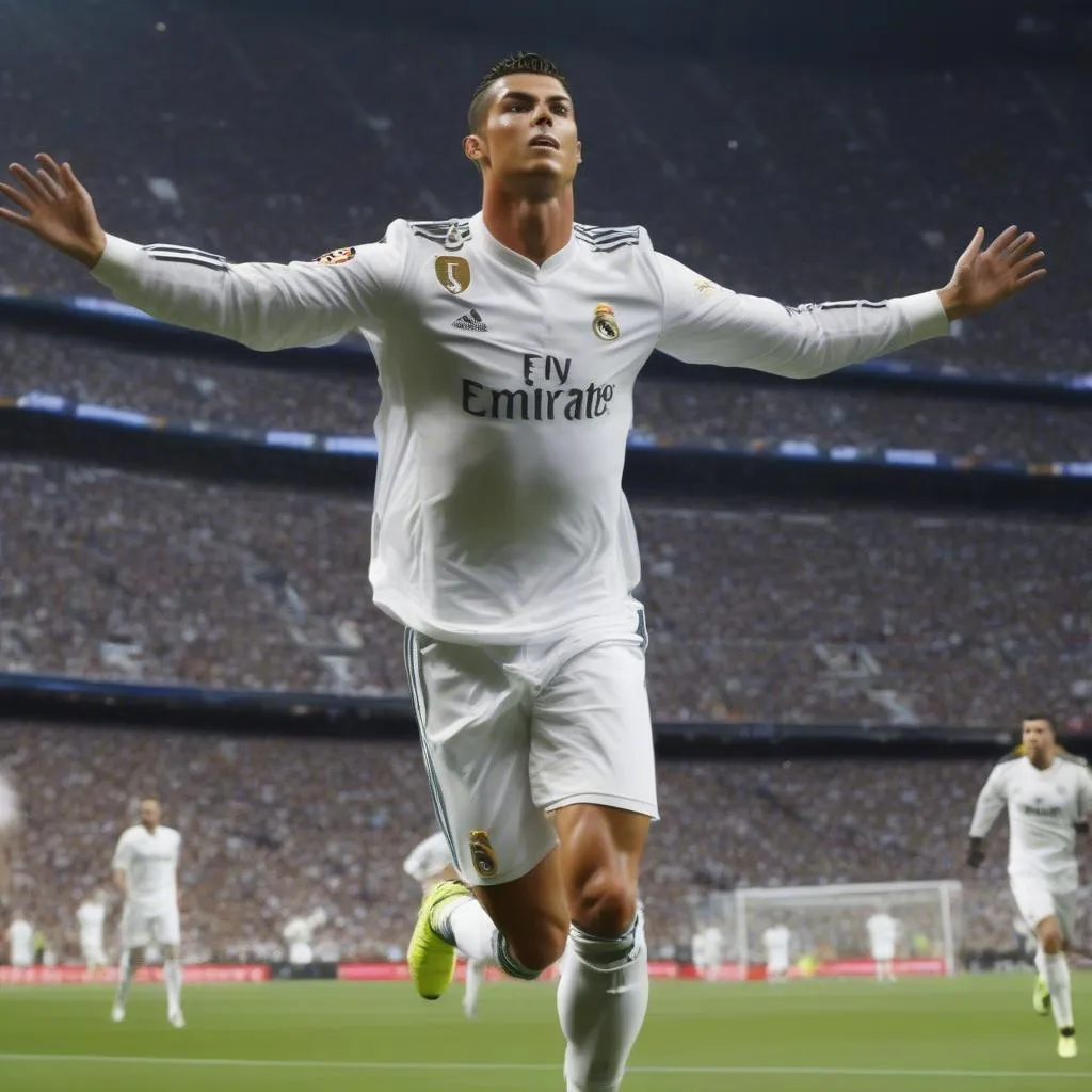 Trận đấu đầu tiên của Ronaldo ở La Liga