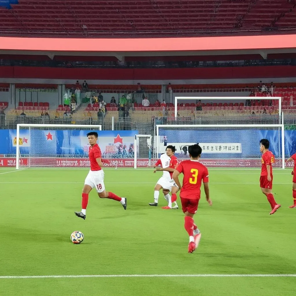 trận đấu u23 việt nam vs qatar