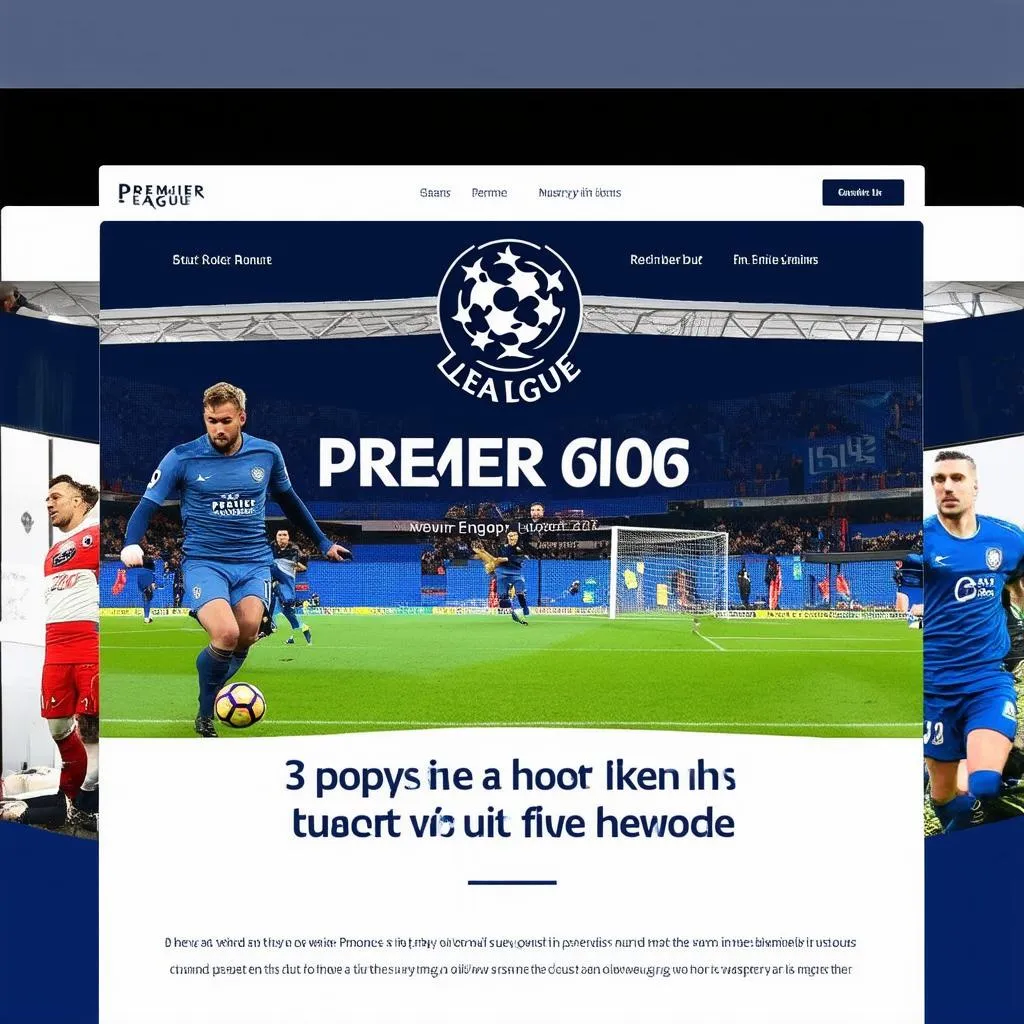 Trang web chính thức Premier League