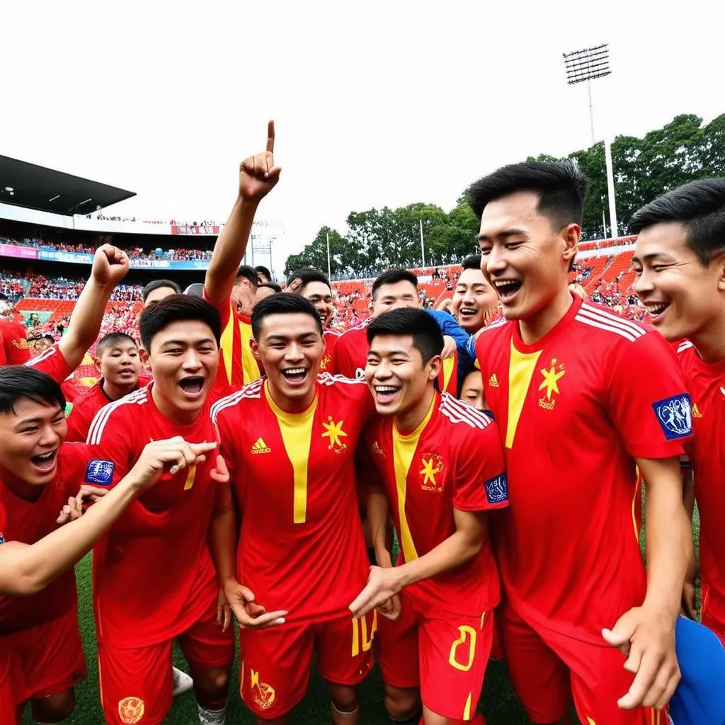 U23 Việt Nam chiến thắng SEA Games