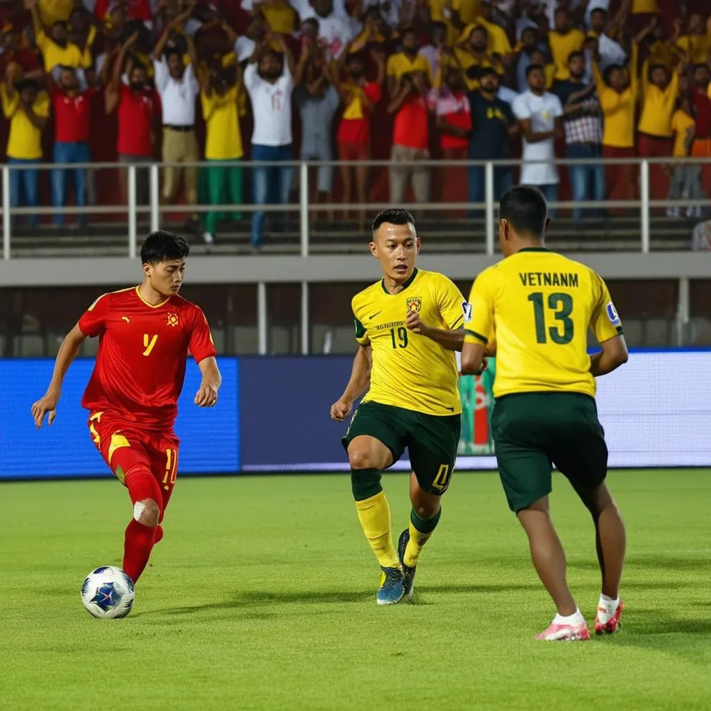 U23 Việt Nam và Brunei