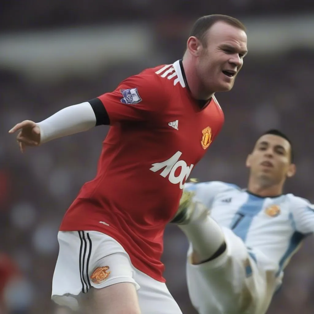 Wayne Rooney, người đồng đội của cả Messi và Ronaldo 