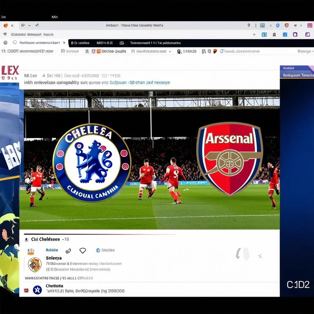 Xem trực tiếp Chelsea vs Arsenal: Nơi xem bóng đá chất lượng