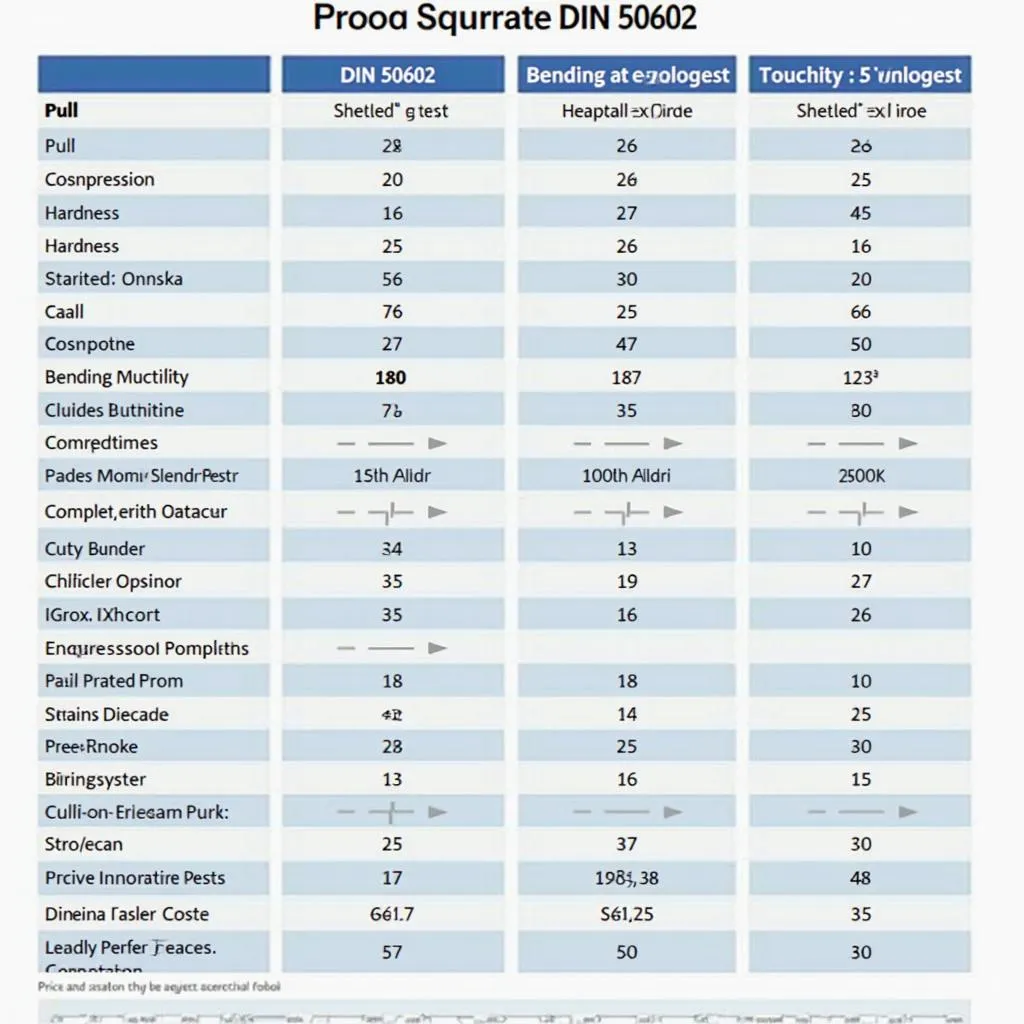 DIN 50602: Testarea Detaliată a Materialelor