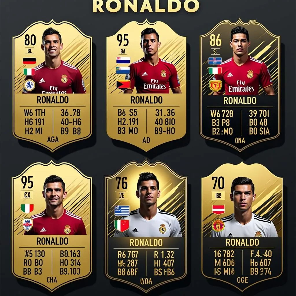 Bộ sưu tập thẻ bài Ronaldo Legend Card