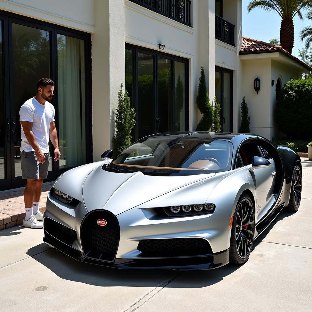 Bugatti Chiron của Cristiano Ronaldo