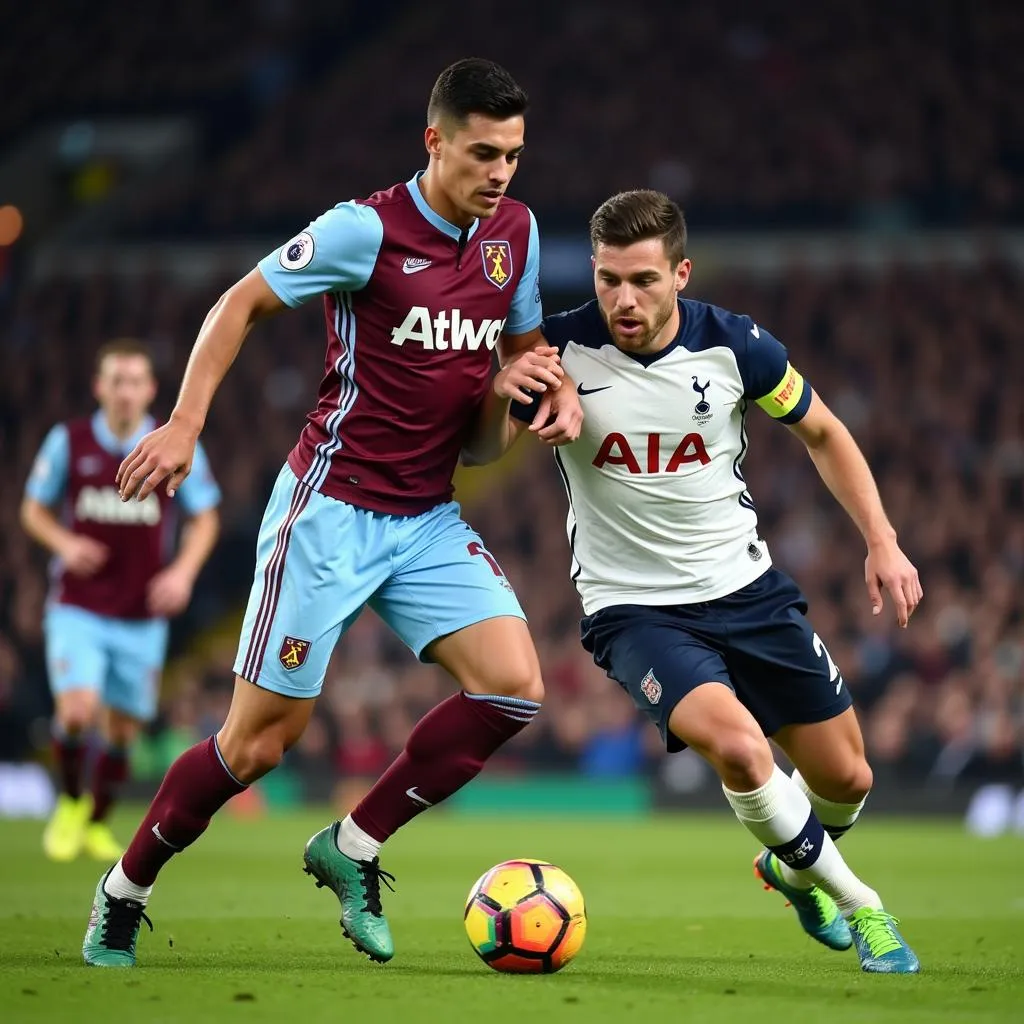 Cầu thủ Tottenham và West Ham