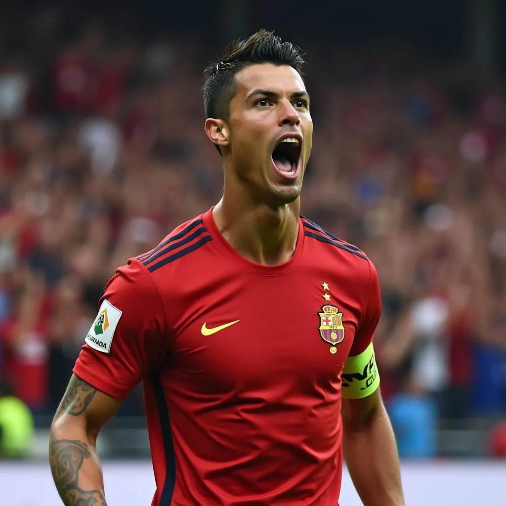 Ronaldo ghi bàn siêu phẩm tại Siêu cúp TBN