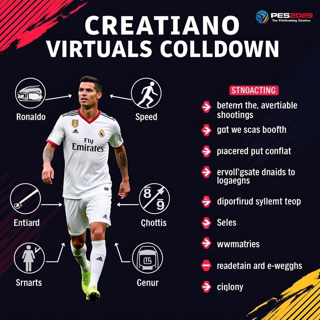 Chỉ số Cristiano Ronaldo trong PES 2020