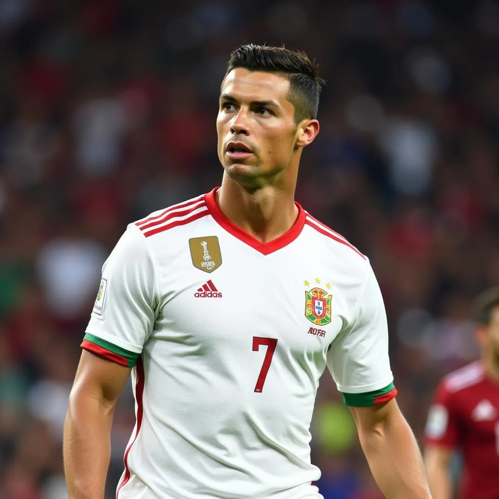 Áo đấu Bồ Đào Nha của Ronaldo