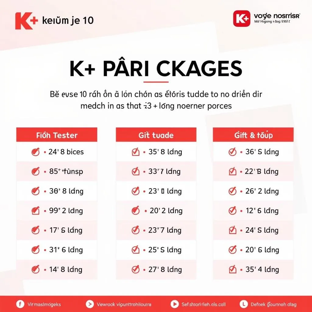 K+ Packages in Hai Phong