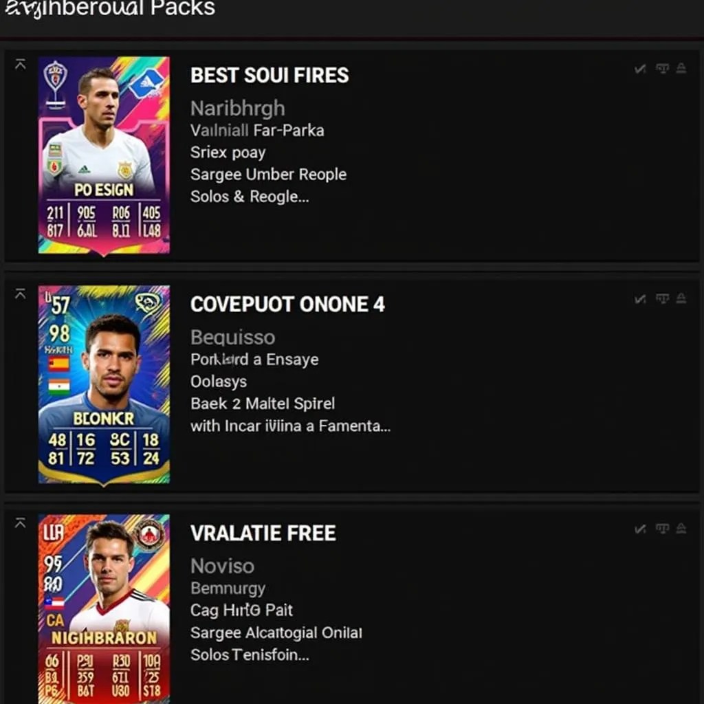 FIFA Online 4 Card Pack