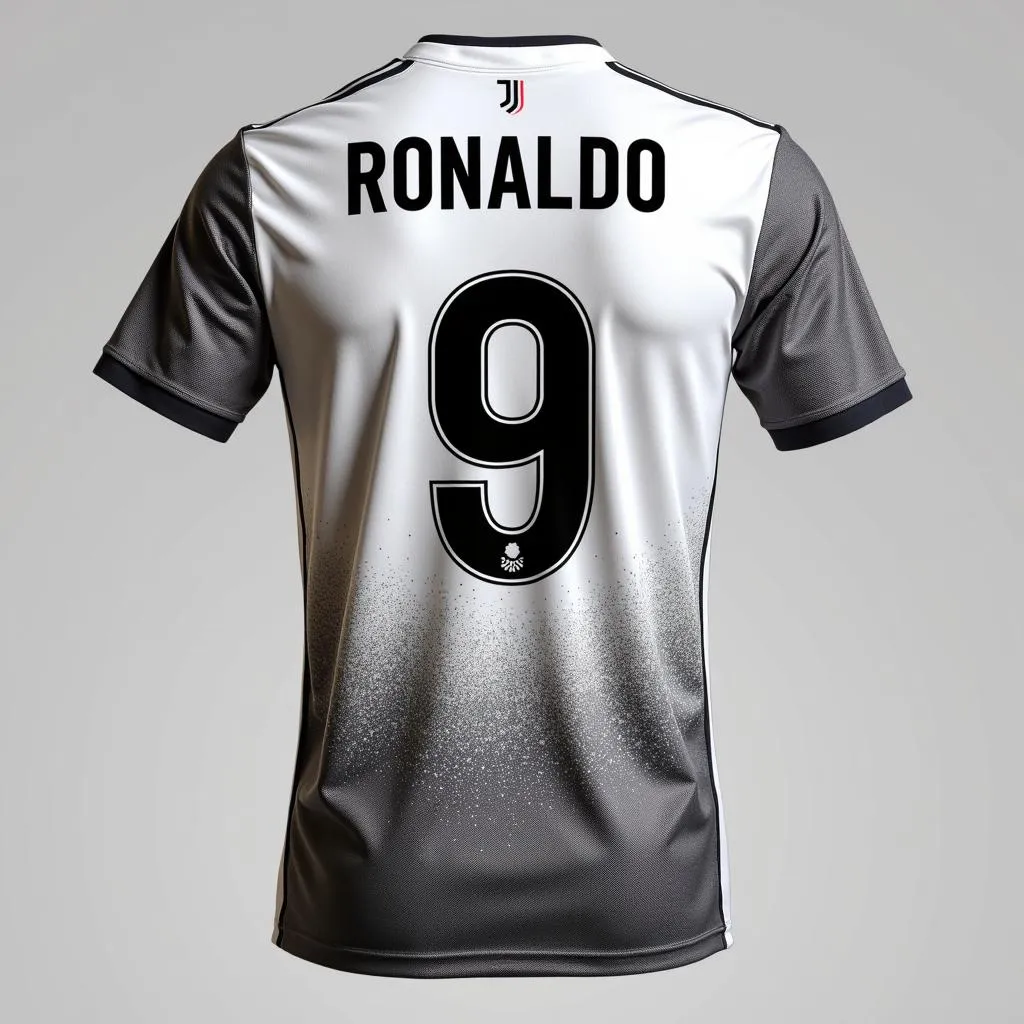 Áo Đấu Juventus Away 2019-2020 in hình Ronaldo