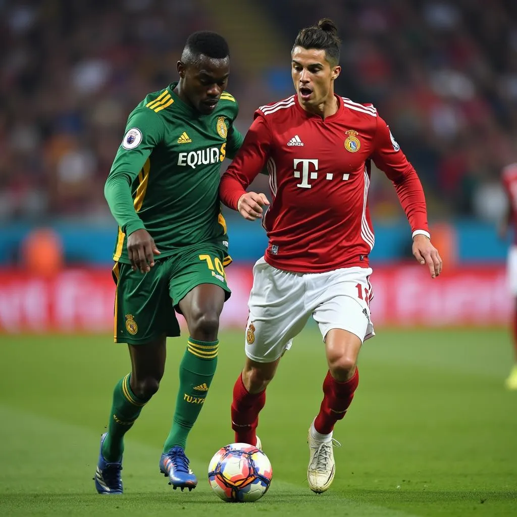 Kante và Ronaldo trong đội hình