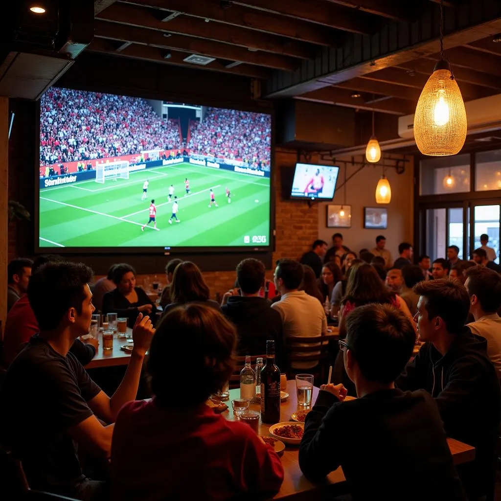 Best Football Cafes in Ba Trieu: Watch Live Games