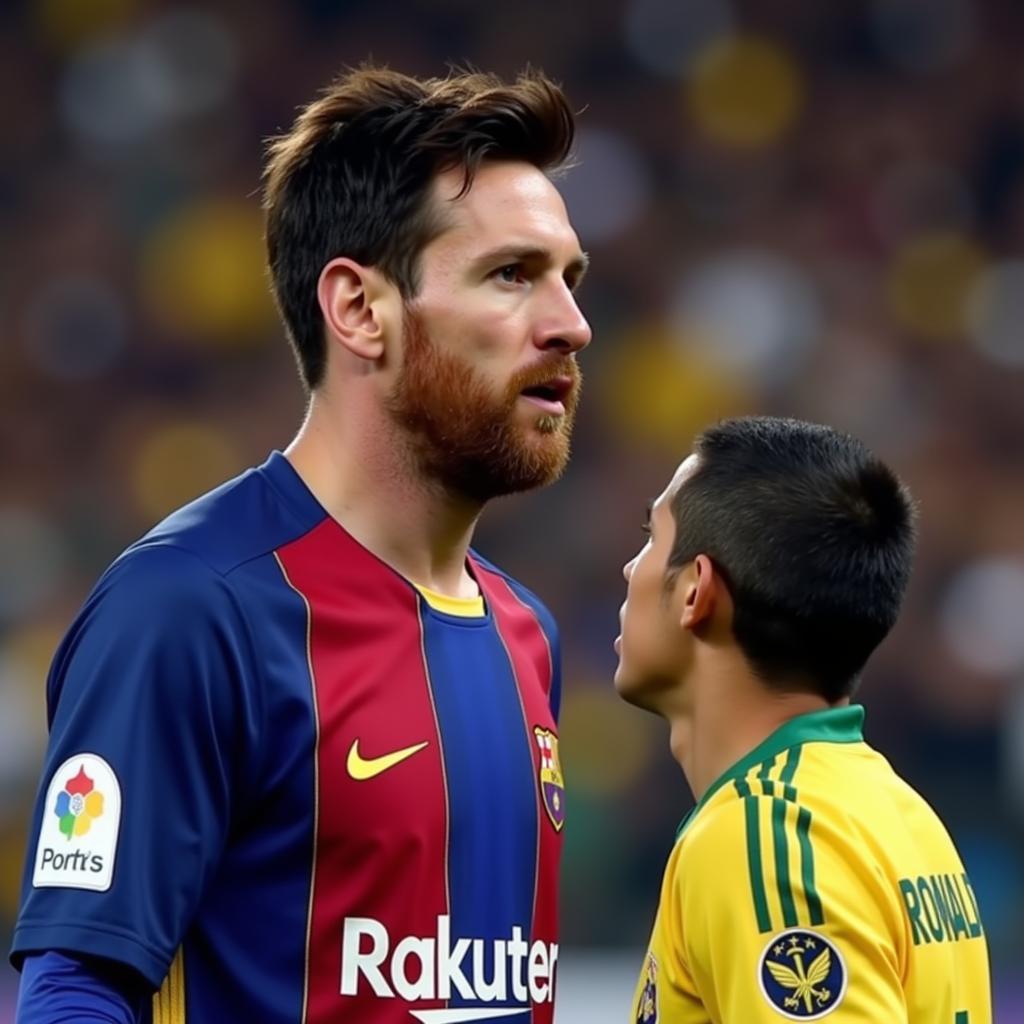 Messi nhận xét về Ronaldo ở Brazil