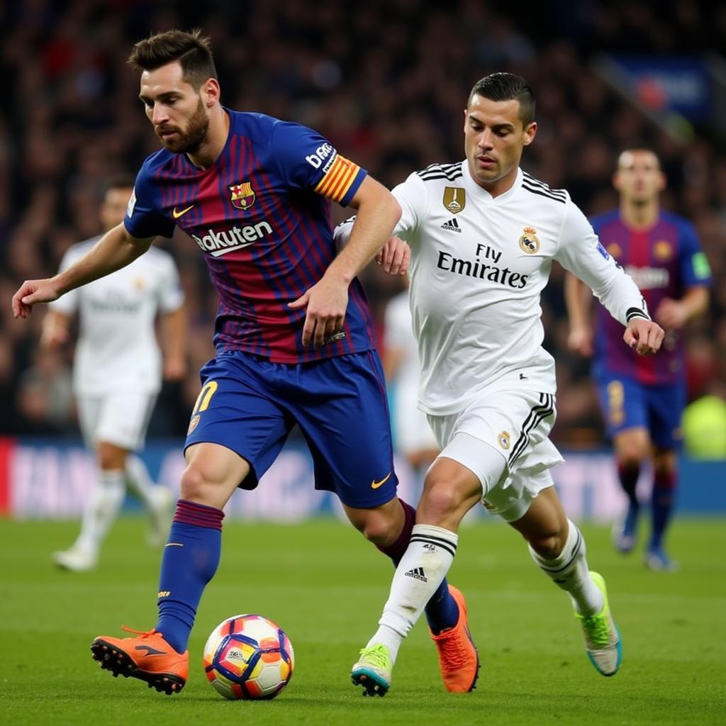 Messi vs Ronaldo: El Clasico kinh điển