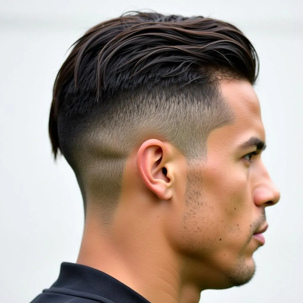 Cristiano Ronaldo 2016 Hairstyle - High Fade