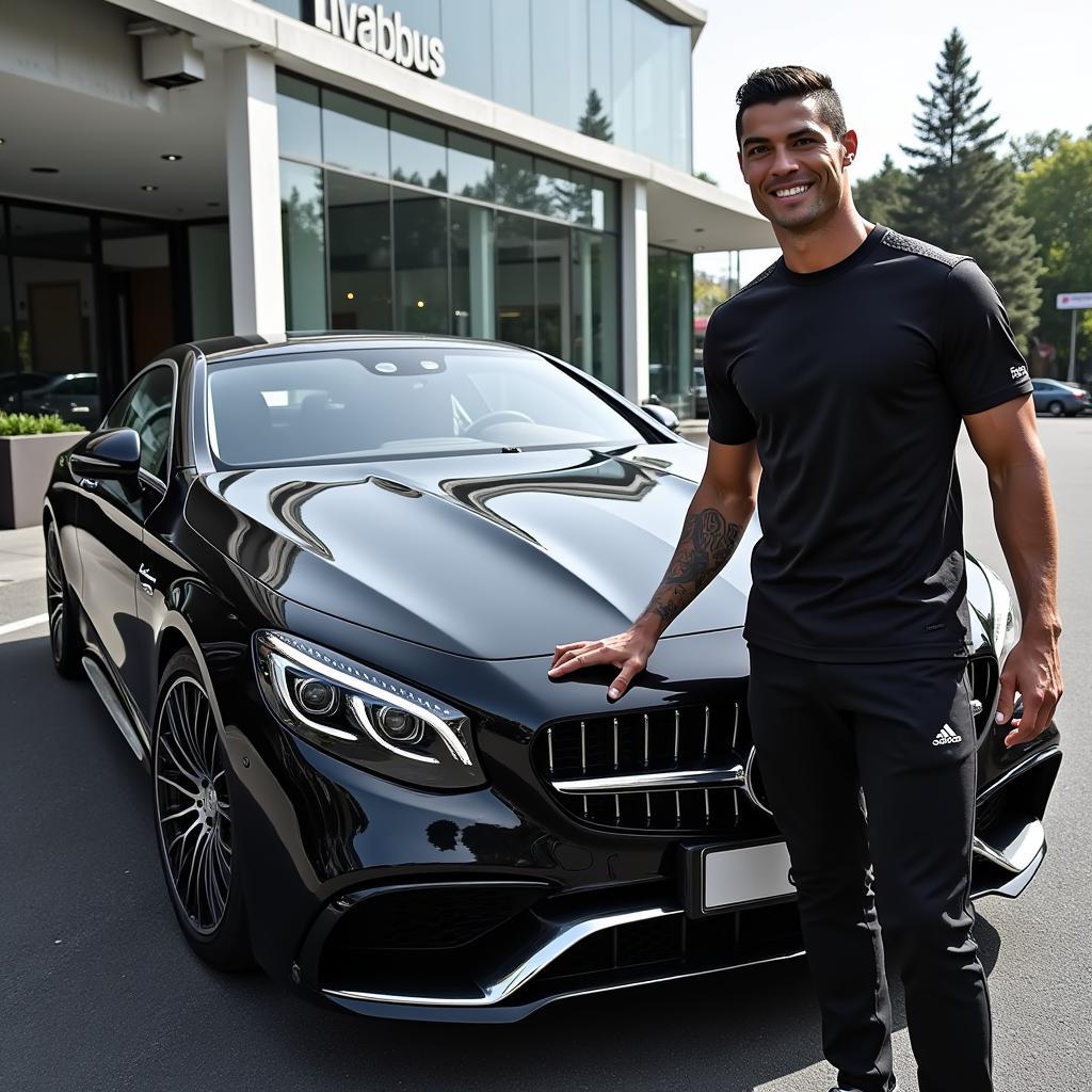 Ronaldo Brabus Siêu Xe: CR7 Bên Cạnh Chiếc Brabus Đẳng Cấp