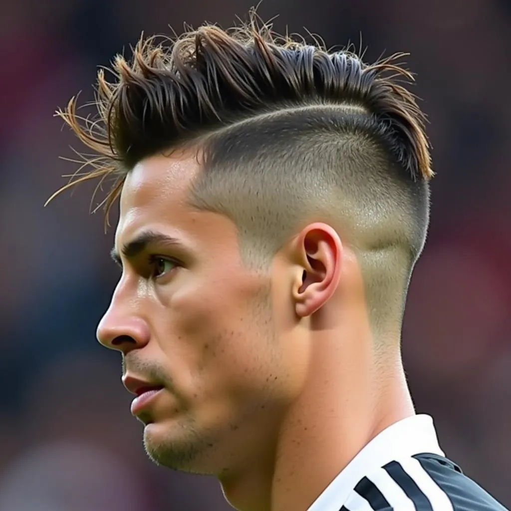 Ronaldo's hairstyle: A source of inspiration for fans worldwide.