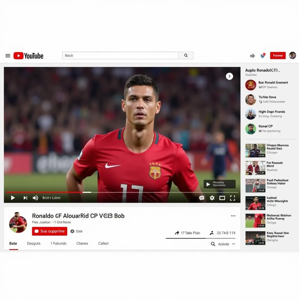 Trang chủ kênh Ronaldo CP