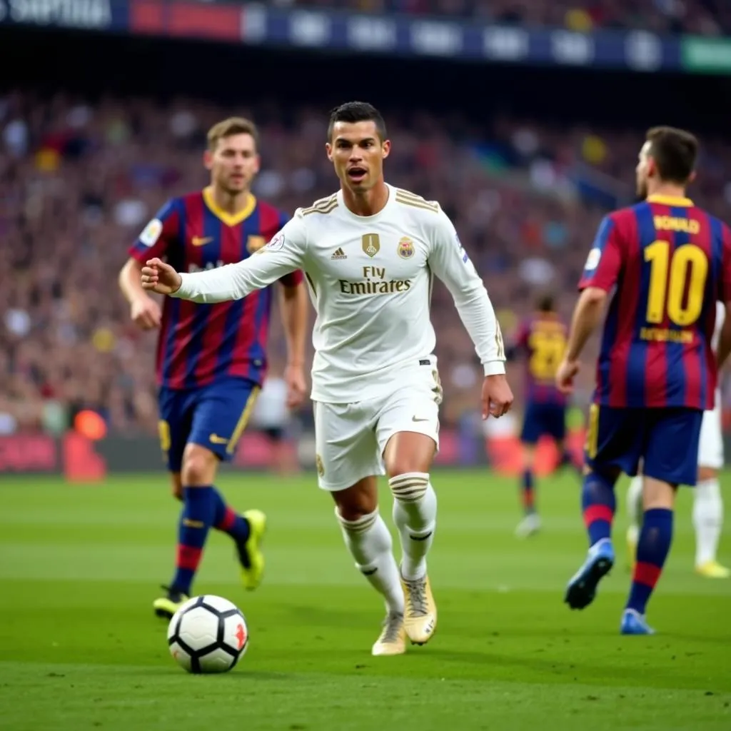 Ronaldo Danh Dấu Bàn Thắng Cho Real