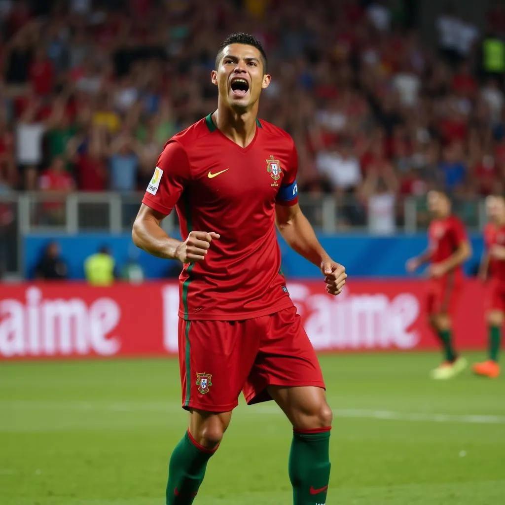 Ronaldo tỏa sáng rực rỡ giúp Bồ Đào Nha giành chiến thắng