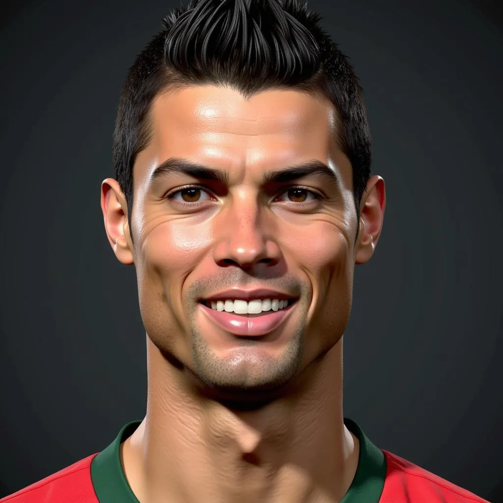 Khuôn mặt Ronaldo trong FIFA 12