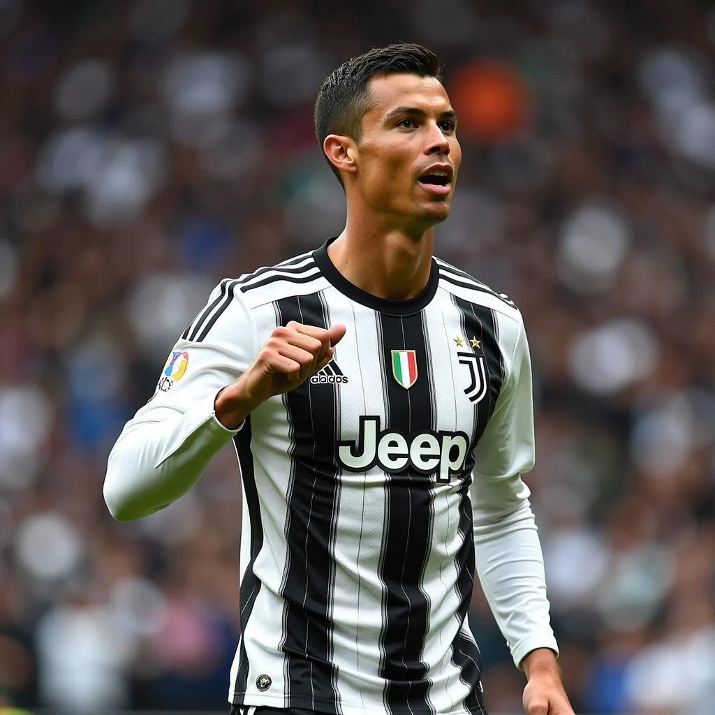 Cristiano Ronaldo ra mắt Juventus