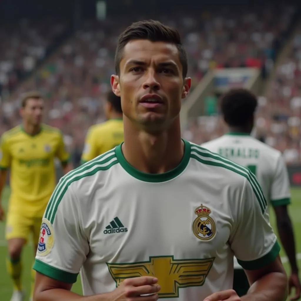 Ronaldo hài hước trong quảng cáo