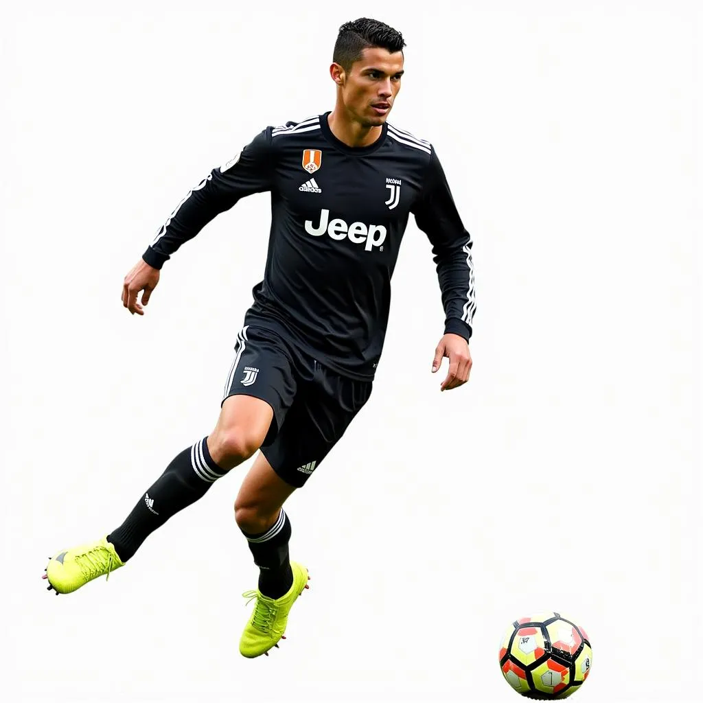 Ronaldo Juventus Training PNG: Hình ảnh CR7 tập luyện với Juventus