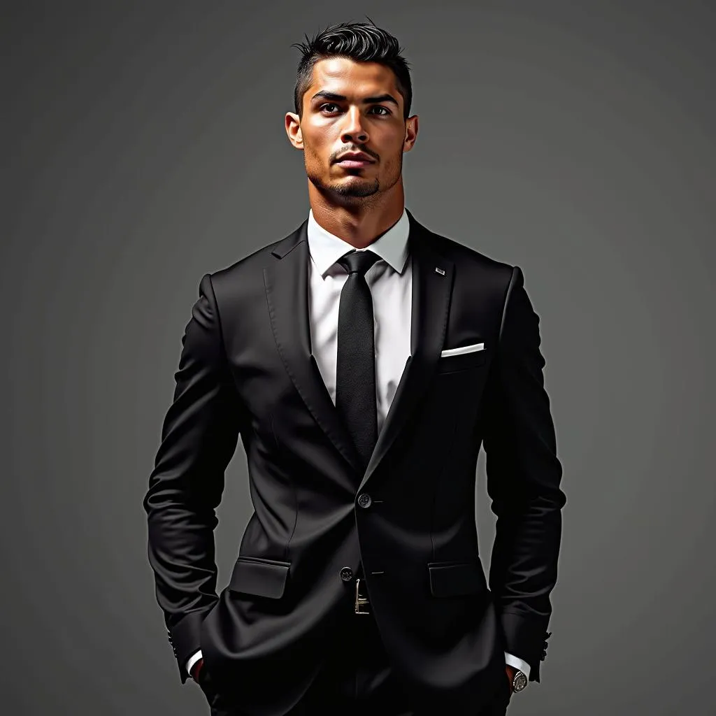 Ronaldo lịch lãm, sang trọng: Hình ảnh thu hút mọi ánh nhìn