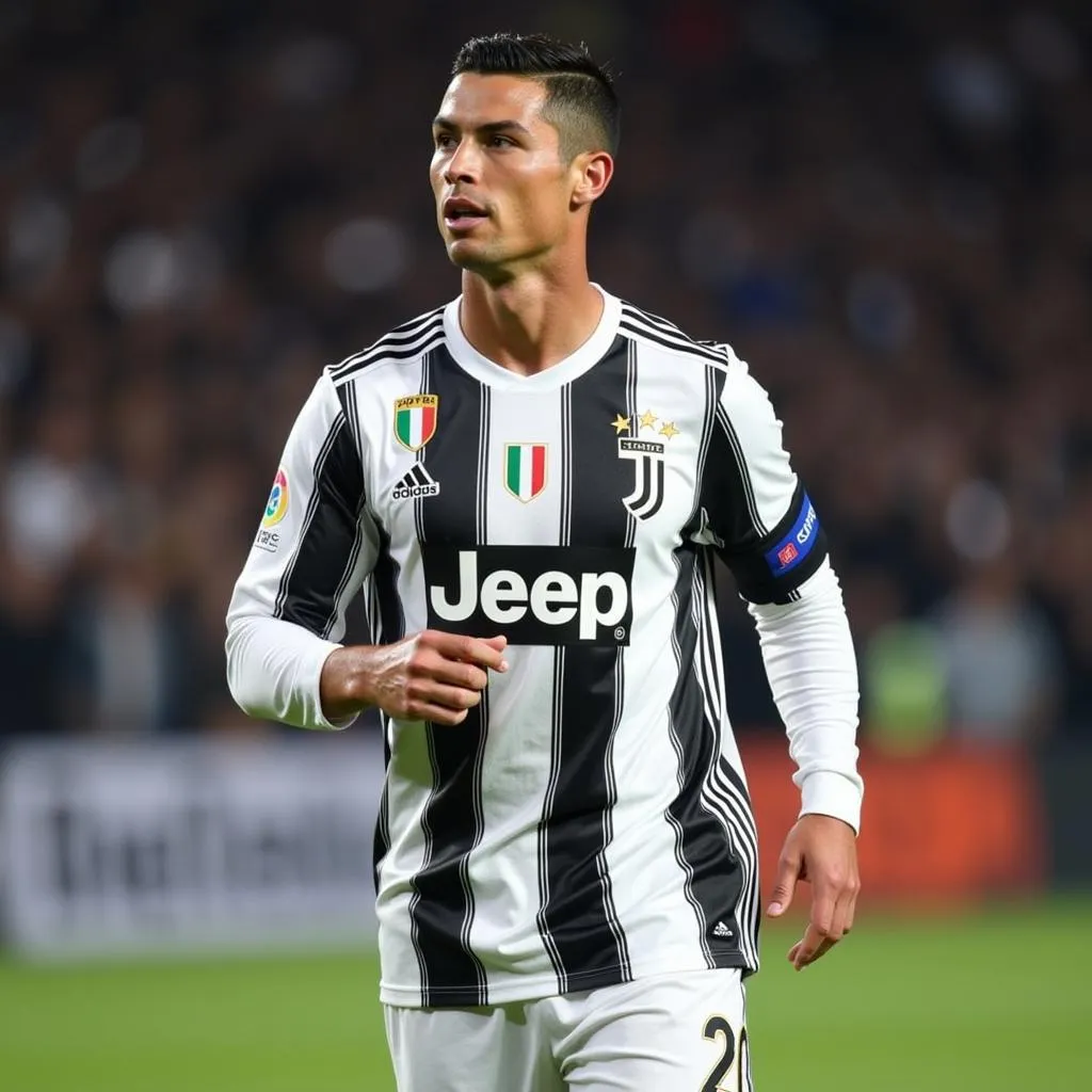 Ronaldo nhận mức lương khủng khi gia nhập Juventus vào năm 2018