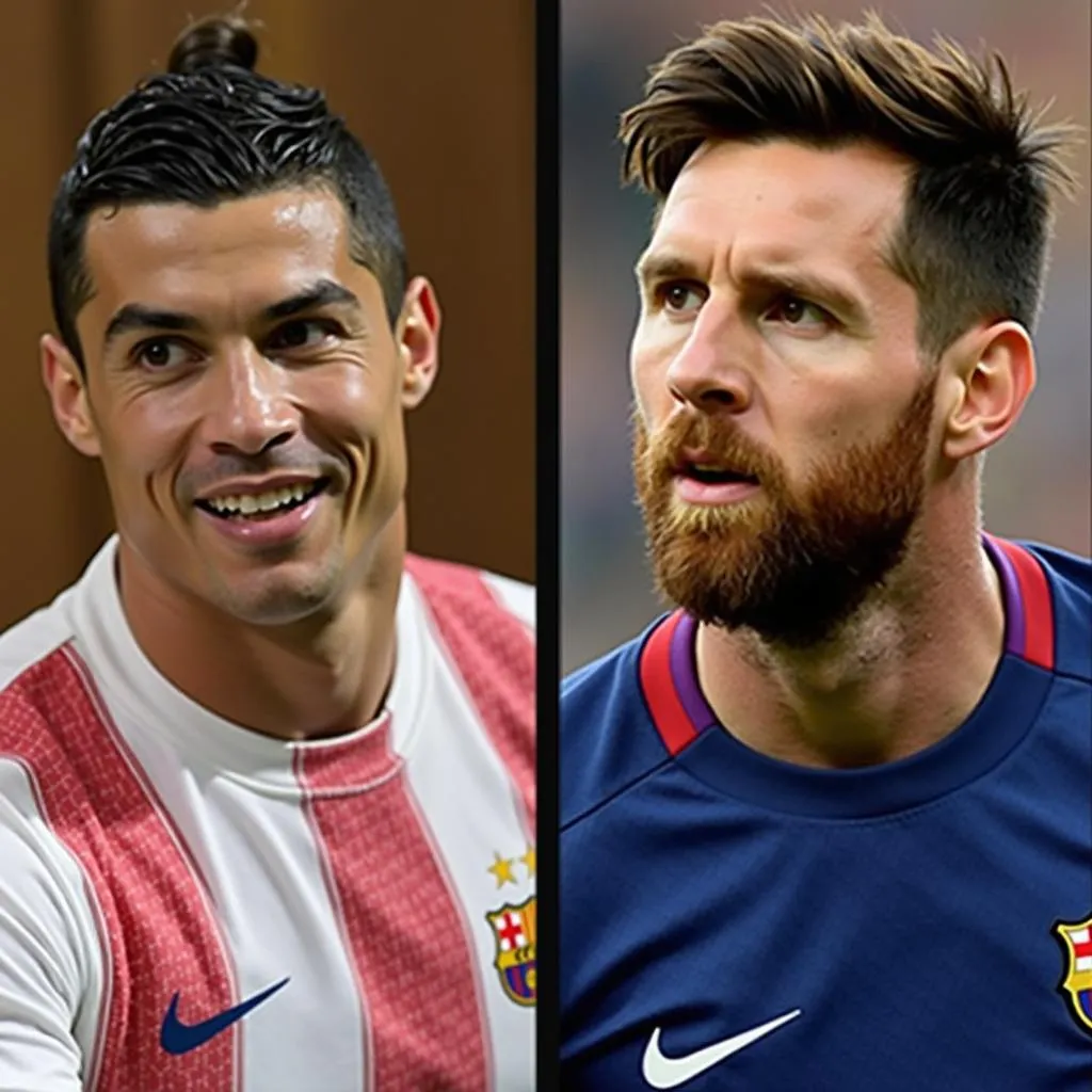 Ronaldo và Messi tại tòa án