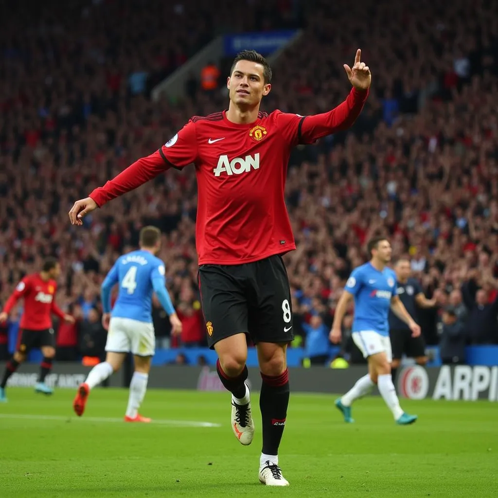 Ronaldo ghi bàn thắng quyết định giúp MU giành chiến thắng