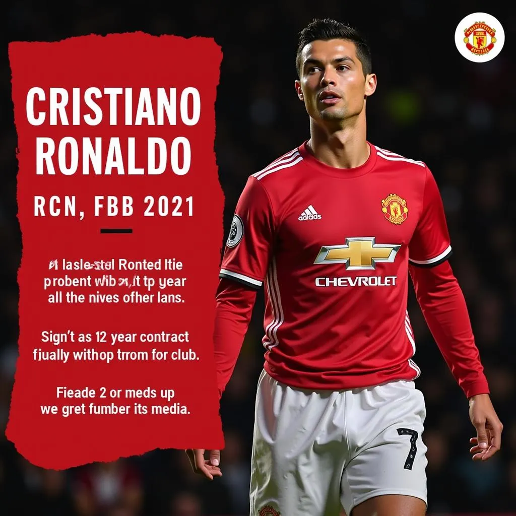 Cristiano Ronaldo trở lại Manchester United