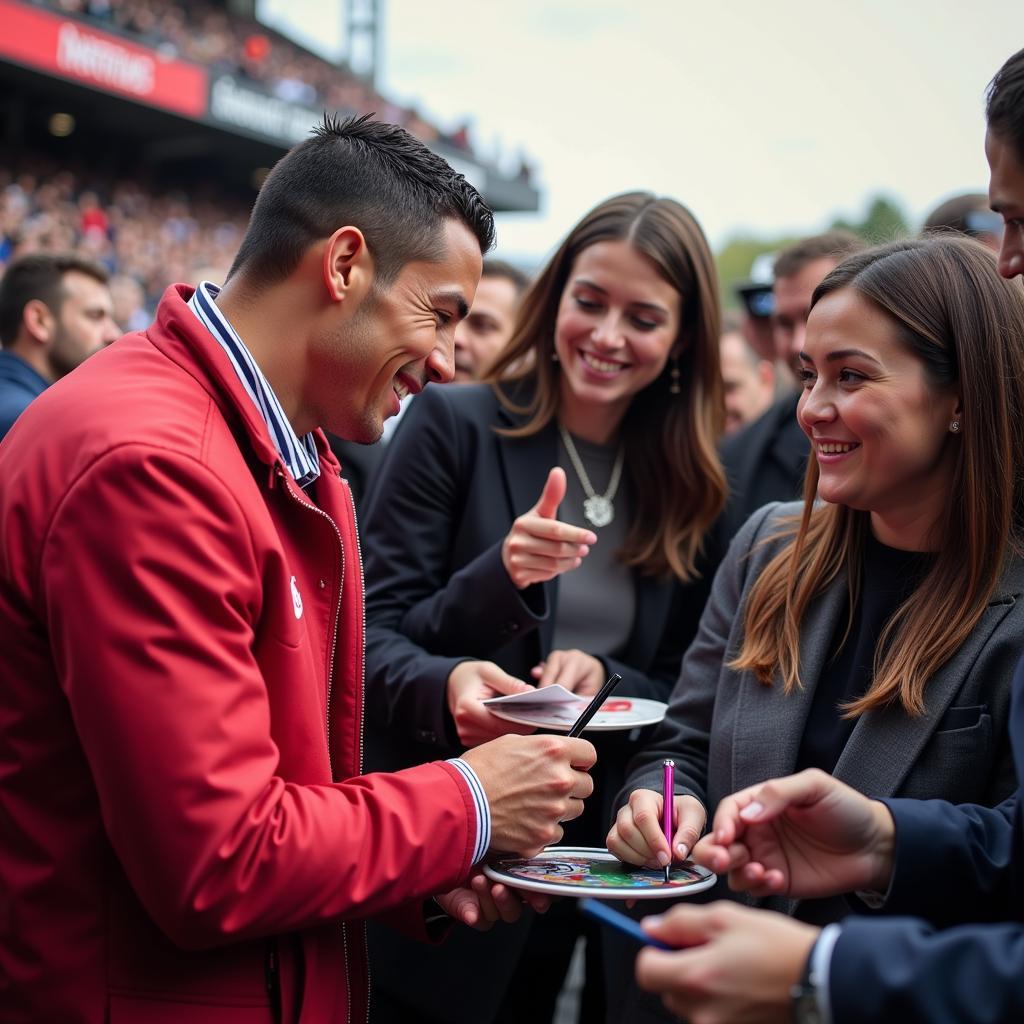 Ronaldo: Nguồn cảm hứng cho hàng triệu fan hâm mộ