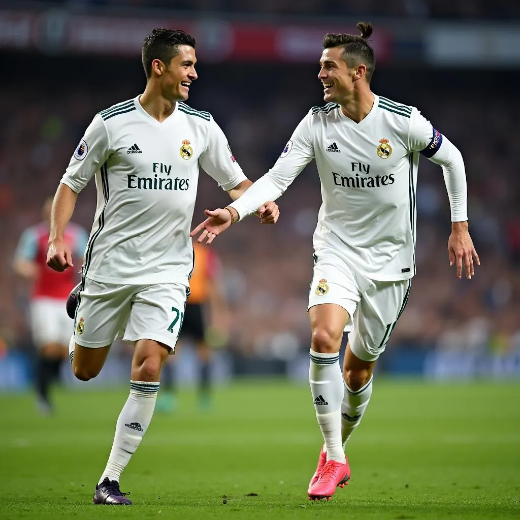 Ronaldo và Ozil: Cặp đôi tấn công đáng sợ của Real Madrid